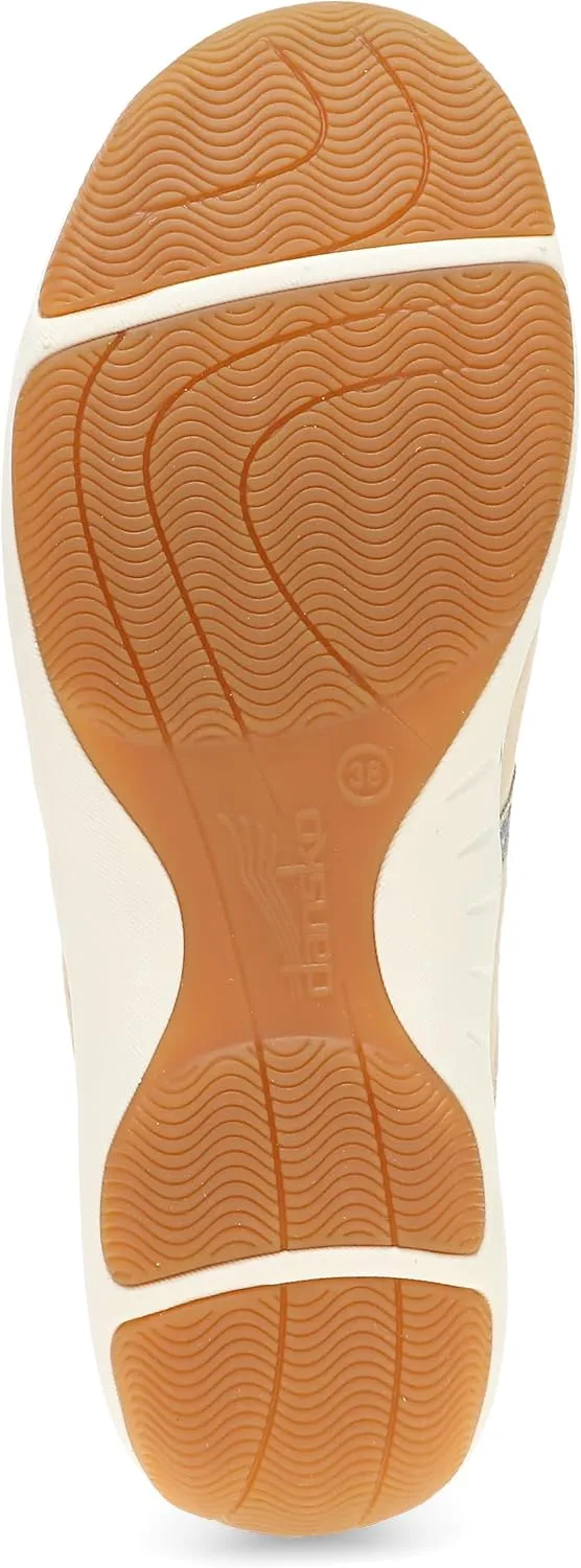 Dansko Harlyn Lightweight Sneaker for Women - Stain Resistant Leather and Nylon Uppers and Arch Support in Flexible Style