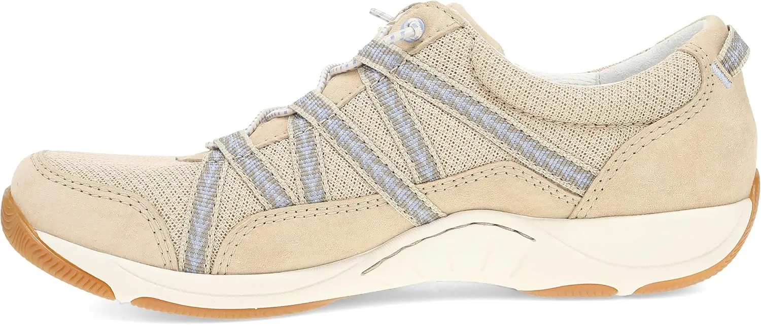 Dansko Harlyn Lightweight Sneaker for Women - Stain Resistant Leather and Nylon Uppers and Arch Support in Flexible Style