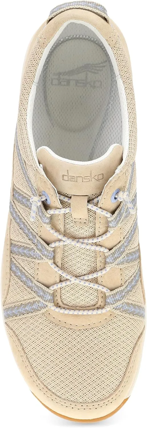 Dansko Harlyn Lightweight Sneaker for Women - Stain Resistant Leather and Nylon Uppers and Arch Support in Flexible Style