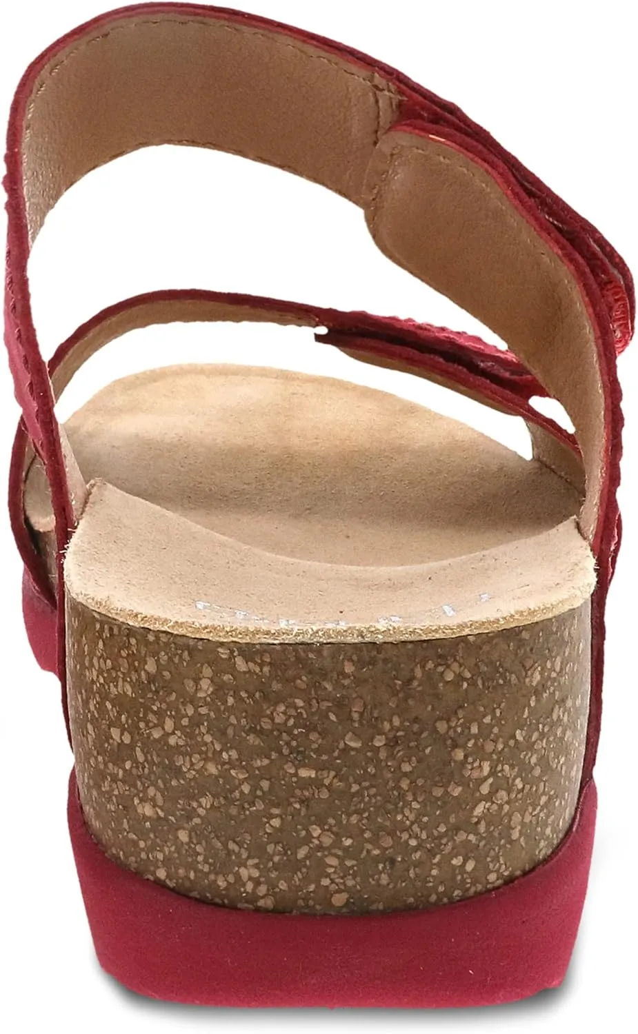Dansko Maddy Slip-On Wedge Sandal for Women –Comfortable Wedge Shoes with Arch Support –Fully Adjustable Straps with Hook & Loop Closure–Versatile Casual to Dressy Footwear –Lightweight Rubber Outsole