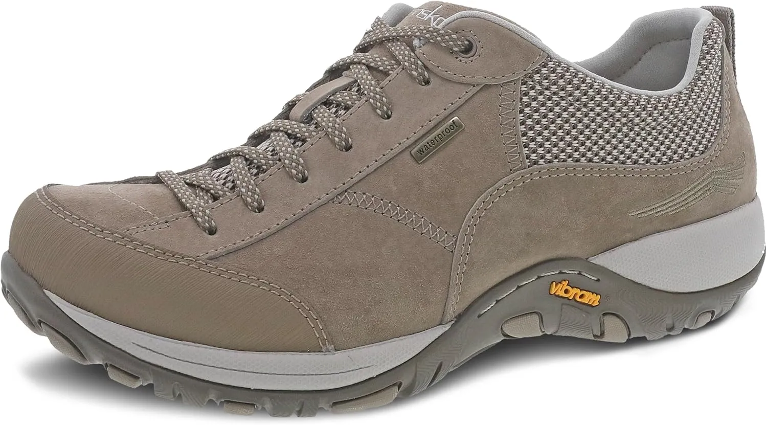 Dansko Paisley Waterproof Outdoor Sneakers for Women – Comfortable, Breathable Walking Shoes with Arch Support – Stain Resistant Sneakers with Slip Resistant Rubber Outsole – Great for Hiking