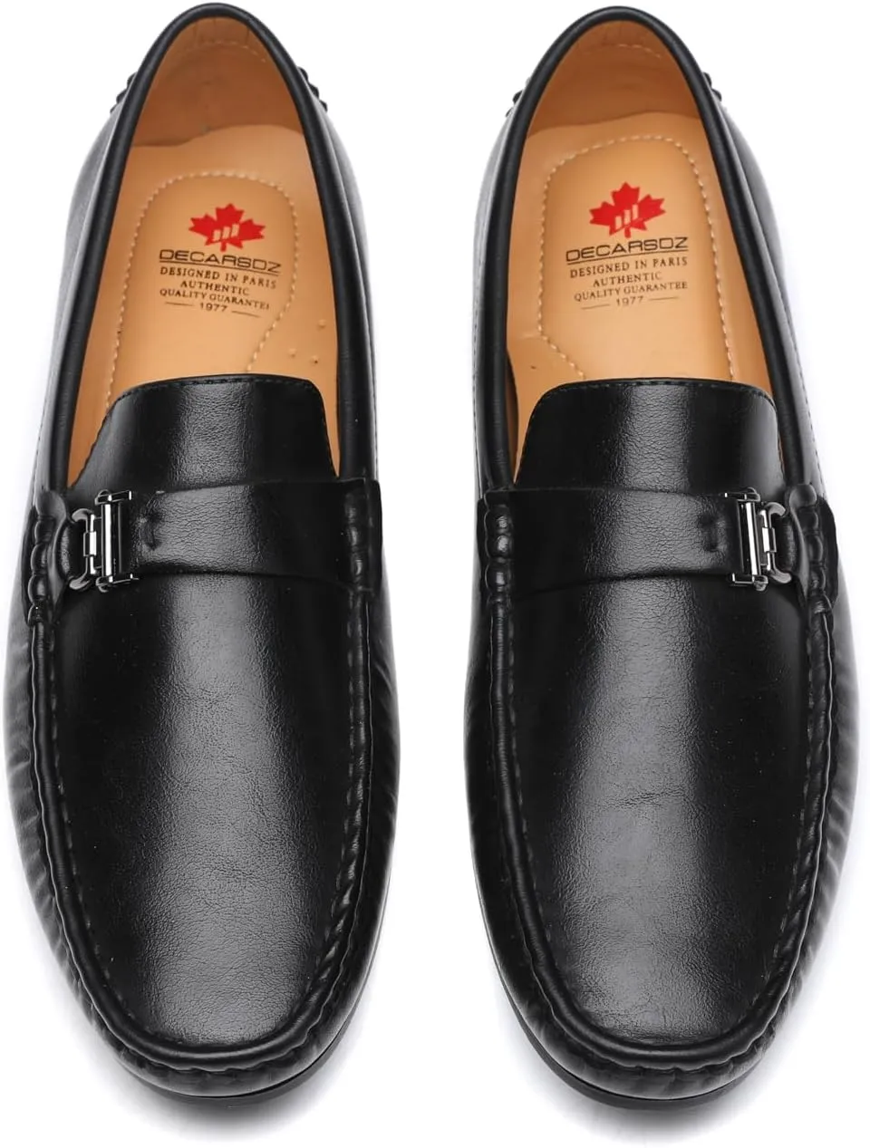 DECARSDZ Men's Penny Casual Loafers Slip On Shoe Driving Boat Dress Shoes