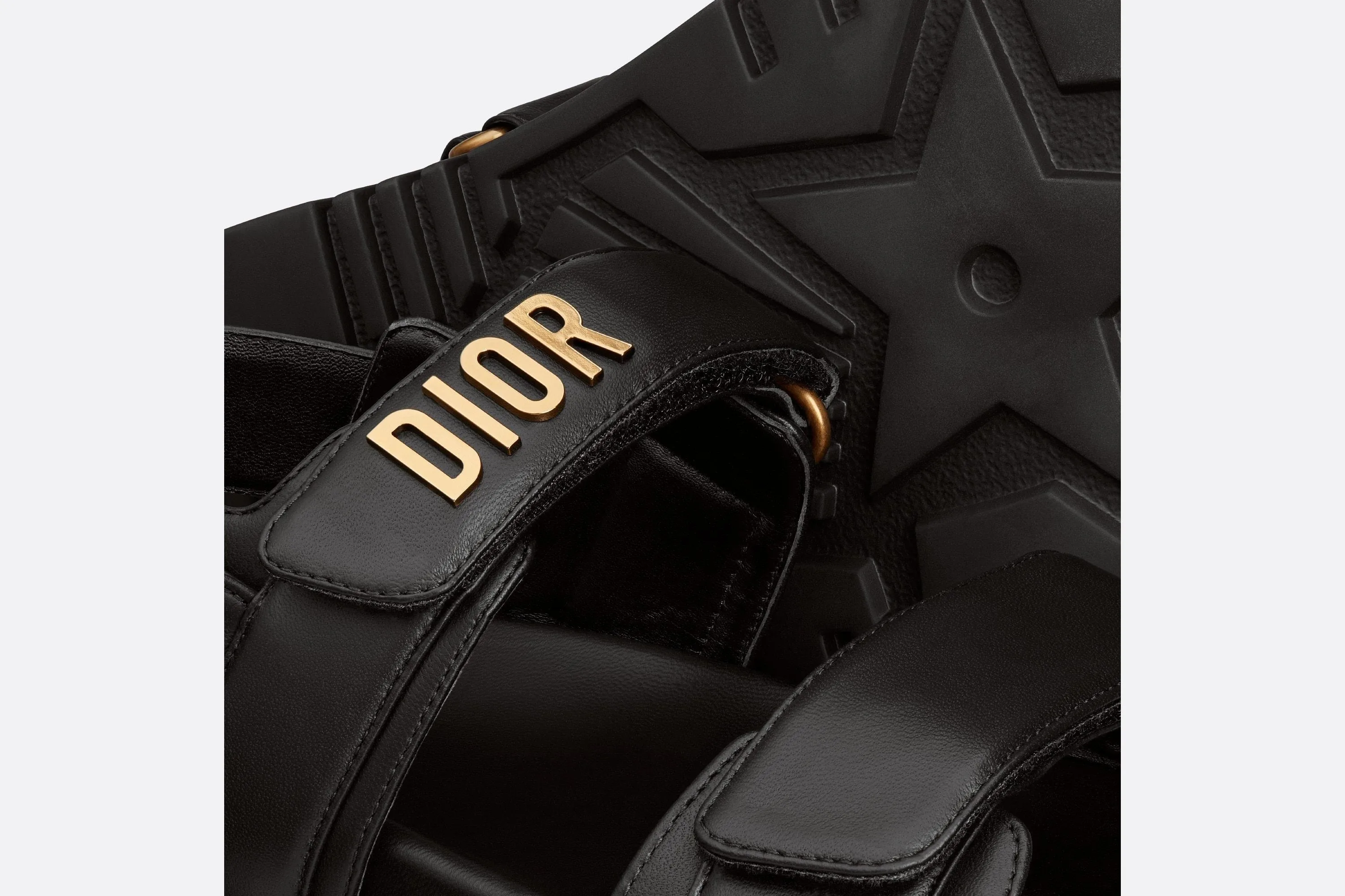 DiorAct Sandal • Black Lambskin