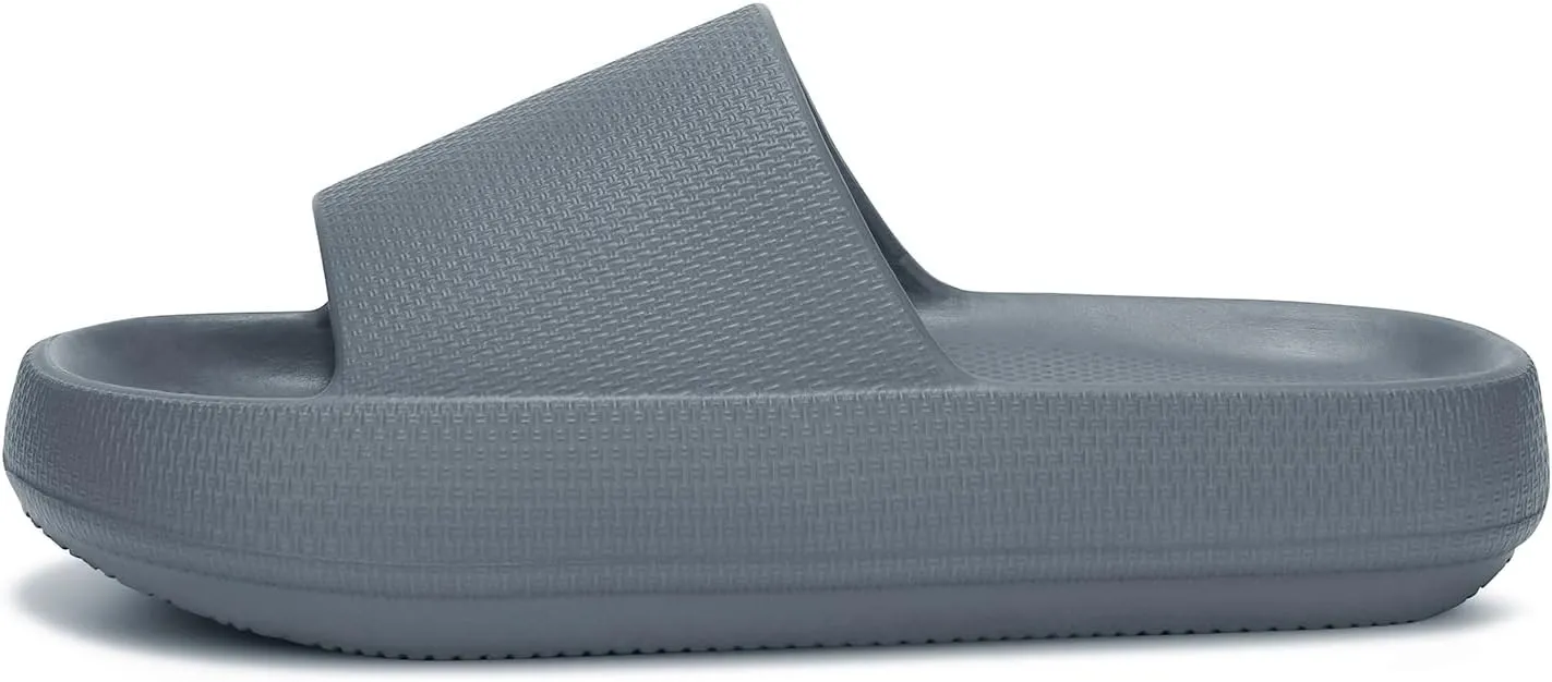 Dirk Slides for Women and Men Sandals Pillow Slippers Shower shoes Cushioned Cloud Slides