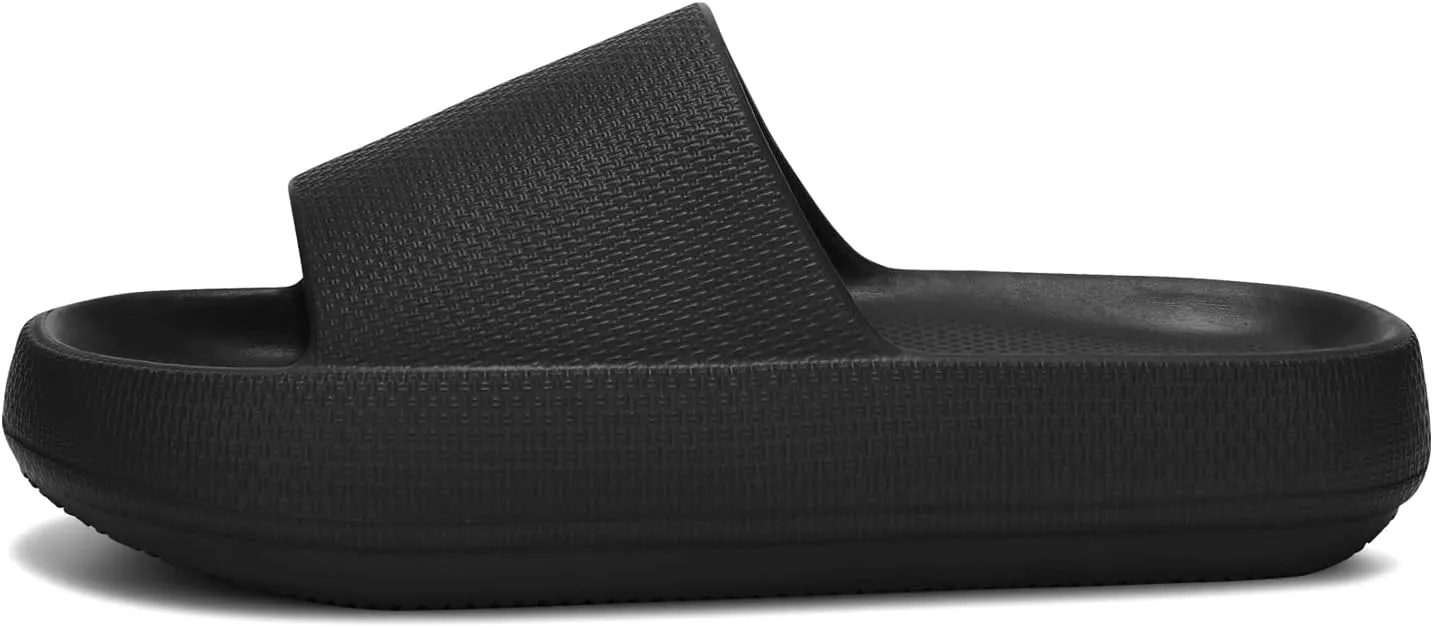 Dirk Slides for Women and Men Sandals Pillow Slippers Shower shoes Cushioned Cloud Slides