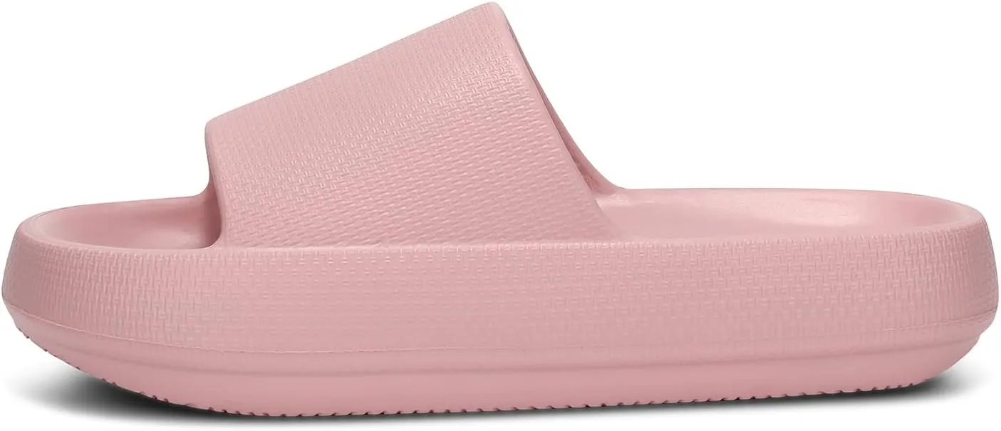 Dirk Slides for Women and Men Sandals Pillow Slippers Shower shoes Cushioned Cloud Slides