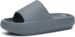Dirk Slides for Women and Men Sandals Pillow Slippers Shower shoes Cushioned Cloud Slides