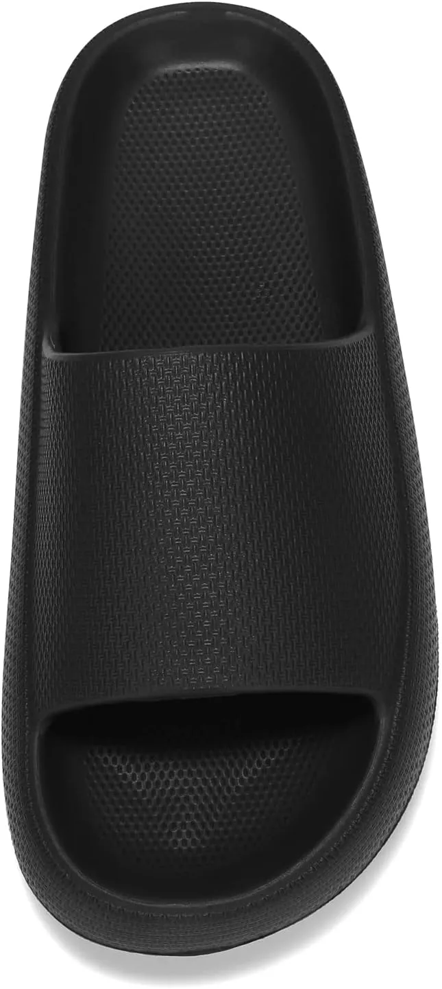 Dirk Slides for Women and Men Sandals Pillow Slippers Shower shoes Cushioned Cloud Slides