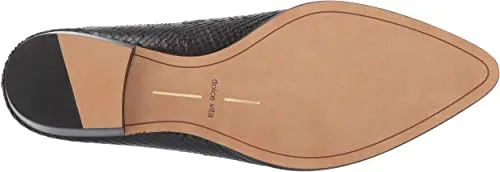 Dolce Vita Women's AVEN Mule, Black Sliced Leather, 6.5 M US