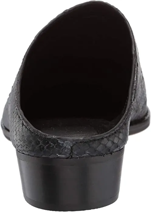 Dolce Vita Women's AVEN Mule, Black Sliced Leather, 6.5 M US