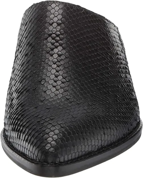 Dolce Vita Women's AVEN Mule, Black Sliced Leather, 6.5 M US
