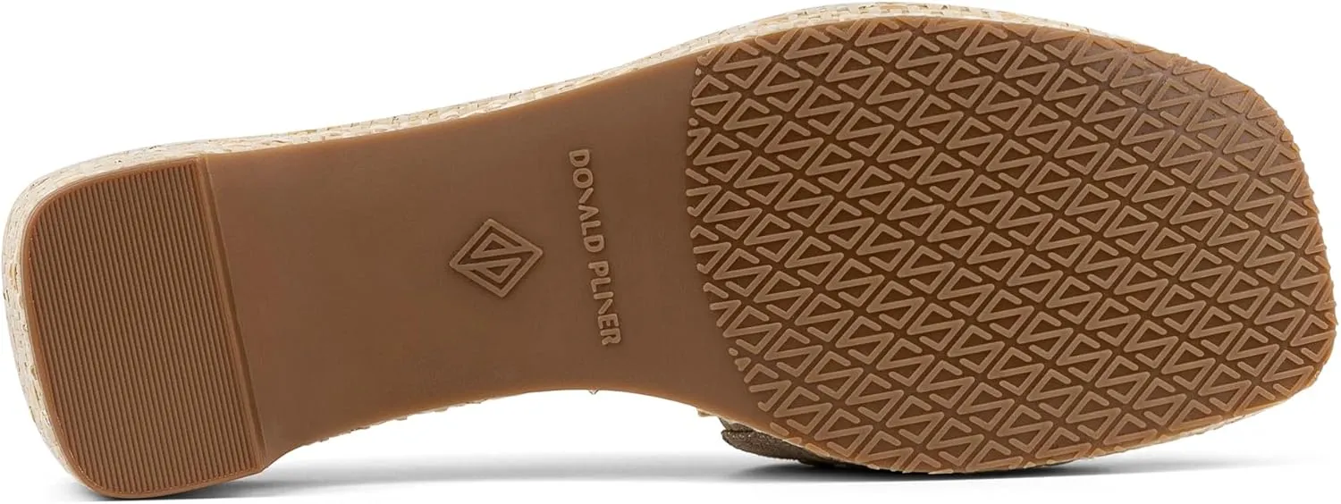 Donald Pliner Women's Rodeo Jute Elastic Slide Sandal
