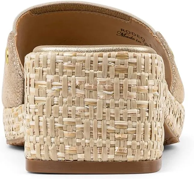 Donald Pliner Women's Rodeo Jute Elastic Slide Sandal