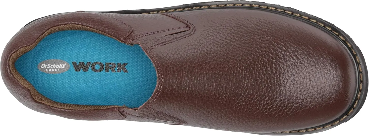 Dr. Scholl's Shoes Men's Winder II Slip Resistant Work Loafer