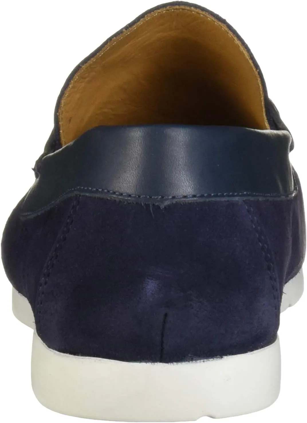 Driver Club USA Men's Leather Eva Lightweight Technology Slip on Braid Detail Loafer