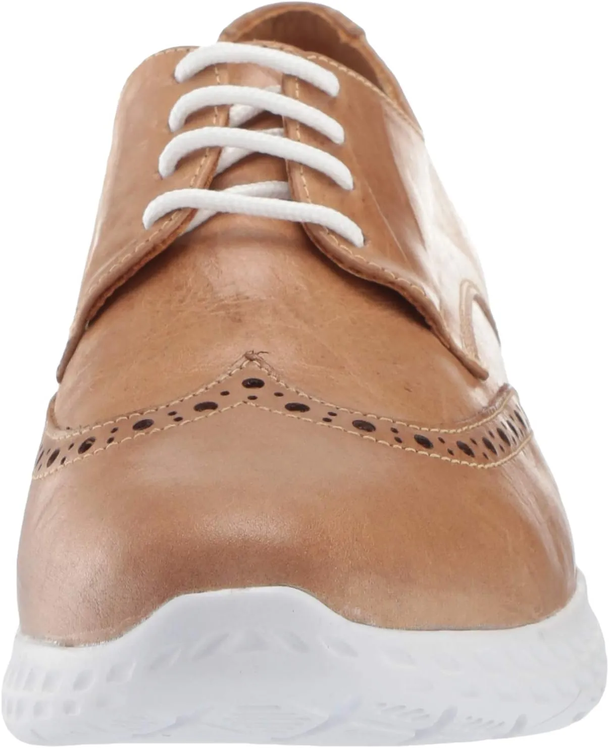 Driver Club USA Women's Leather Raleigh Extralight Wingtip Sneaker Loafer