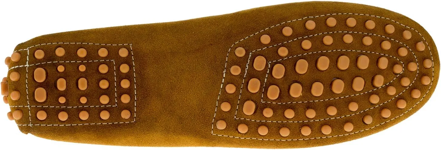 DTI BB Signature Drefinno Mens Suede Leather Shoes Slip-On Driving Shoe Loafer