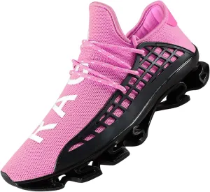 DUORO Mens Slip On Road Running Shoes Breathable Lightweight Comfortable Walking Shoes Athletic Gym Tennis Shoes for Men