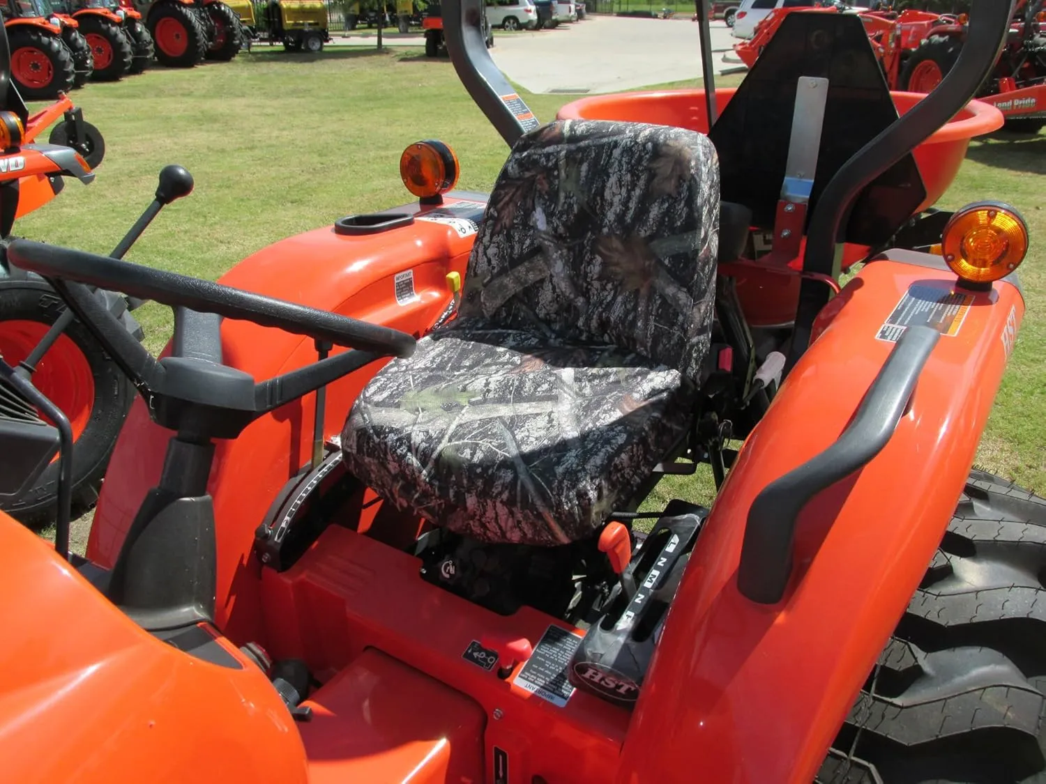 Durafit Seat Covers, for Kubota B2320,B2620,B2920,B3200,B7410,B7510,B7610,B7800,BX1850,BX2350,BX24,BX25,M5640,L2501,L3240,L3940,L4240,L5040,L5240,L5740,BX2370,BX1880 Tractors NCLC Camo Endura