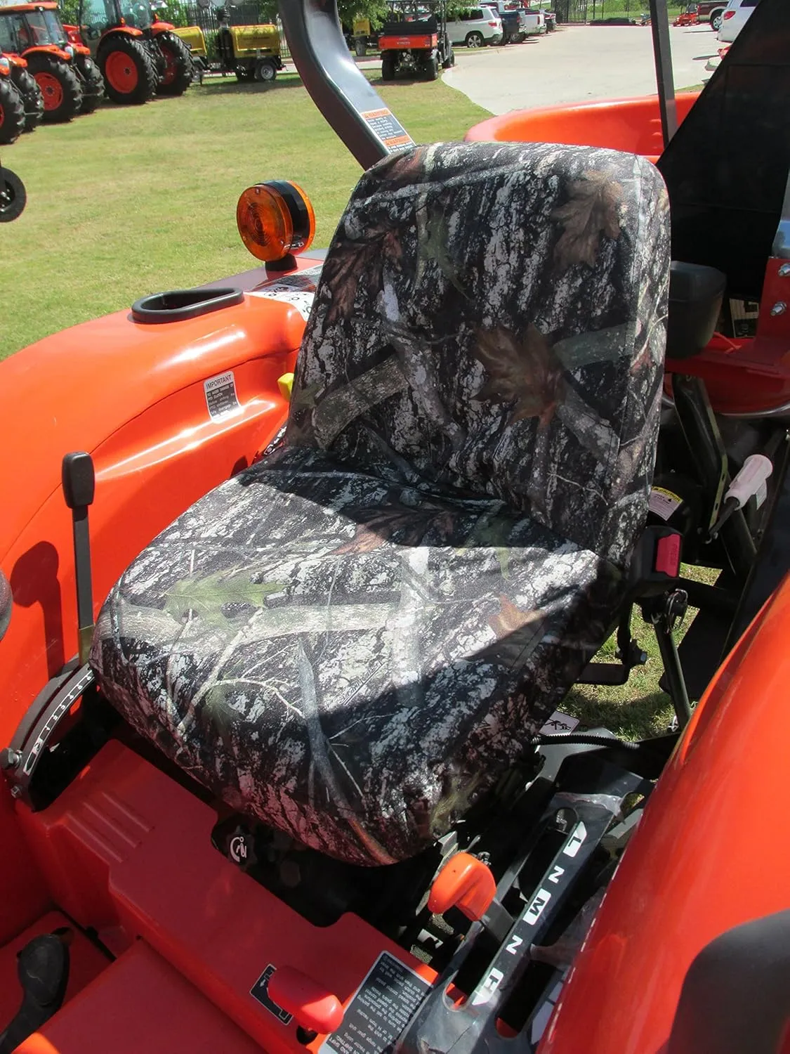 Durafit Seat Covers, for Kubota B2320,B2620,B2920,B3200,B7410,B7510,B7610,B7800,BX1850,BX2350,BX24,BX25,M5640,L2501,L3240,L3940,L4240,L5040,L5240,L5740,BX2370,BX1880 Tractors NCLC Camo Endura