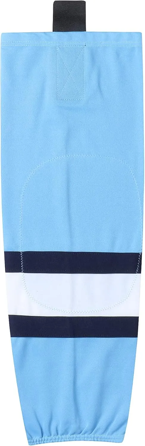 EALER HS100 Series Team Color Dry Fit Ice Hockey Socks Foer Junior To Senior & Youth To Adult