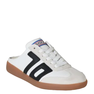 EASTER in WHITE BLACK Backless Sneakers