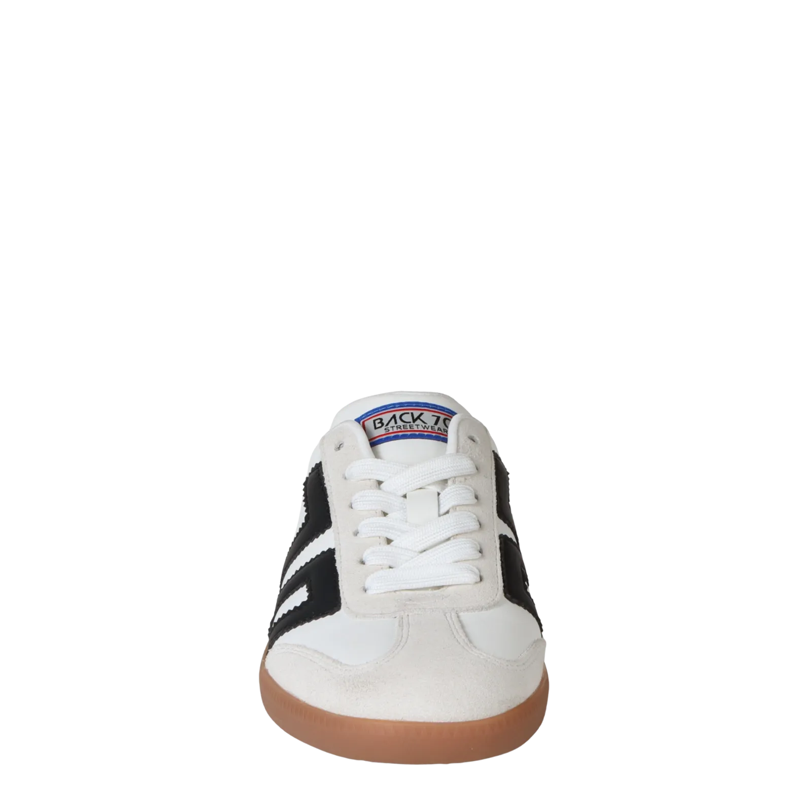EASTER in WHITE BLACK Backless Sneakers