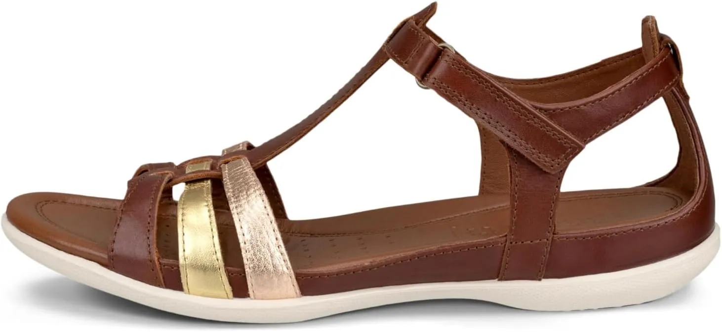 ECCO Womens Flash T-Strap Gladiator Sandal,