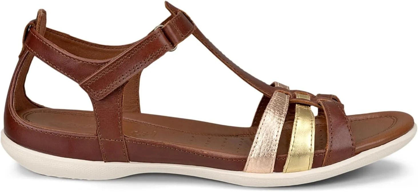 ECCO Womens Flash T-Strap Gladiator Sandal,