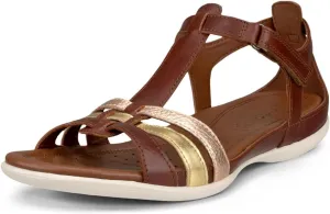 ECCO Womens Flash T-Strap Gladiator Sandal,