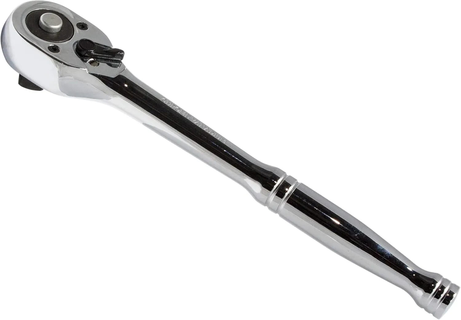 Edward Tools Quick Release Ratchet Handle 3/8”” Drive - 8” Standard Length - Heavy Duty Steel Construction - Quick release to Change Sockets - SAE/Metric