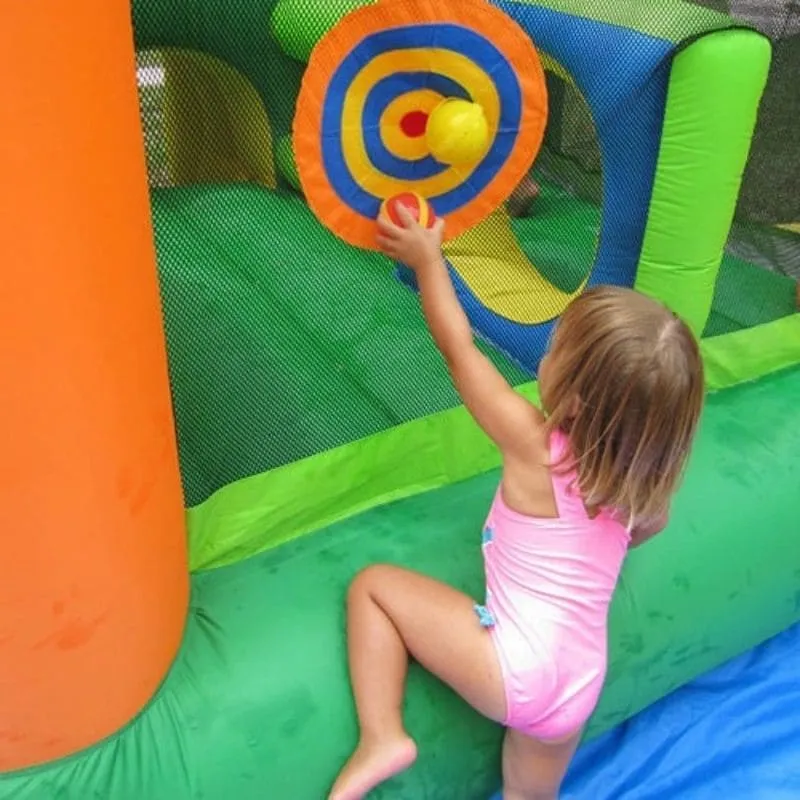 Endless Fun 11-in-1 Inflatable Residential Bounce House and Water Slide Wet/Dry