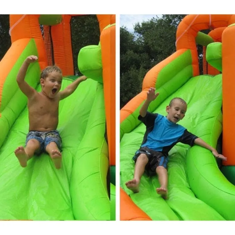 Endless Fun 11-in-1 Inflatable Residential Bounce House and Water Slide Wet/Dry