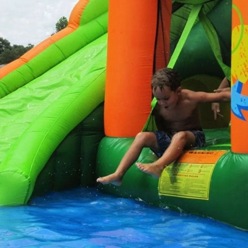 Endless Fun 11-in-1 Inflatable Residential Bounce House and Water Slide Wet/Dry