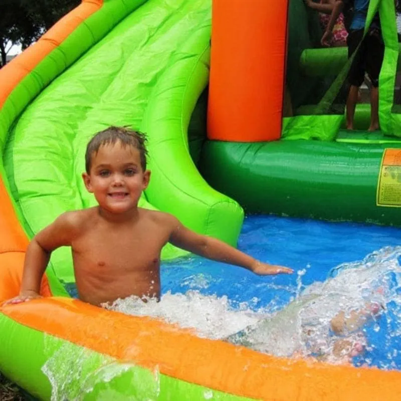 Endless Fun 11-in-1 Inflatable Residential Bounce House and Water Slide Wet/Dry