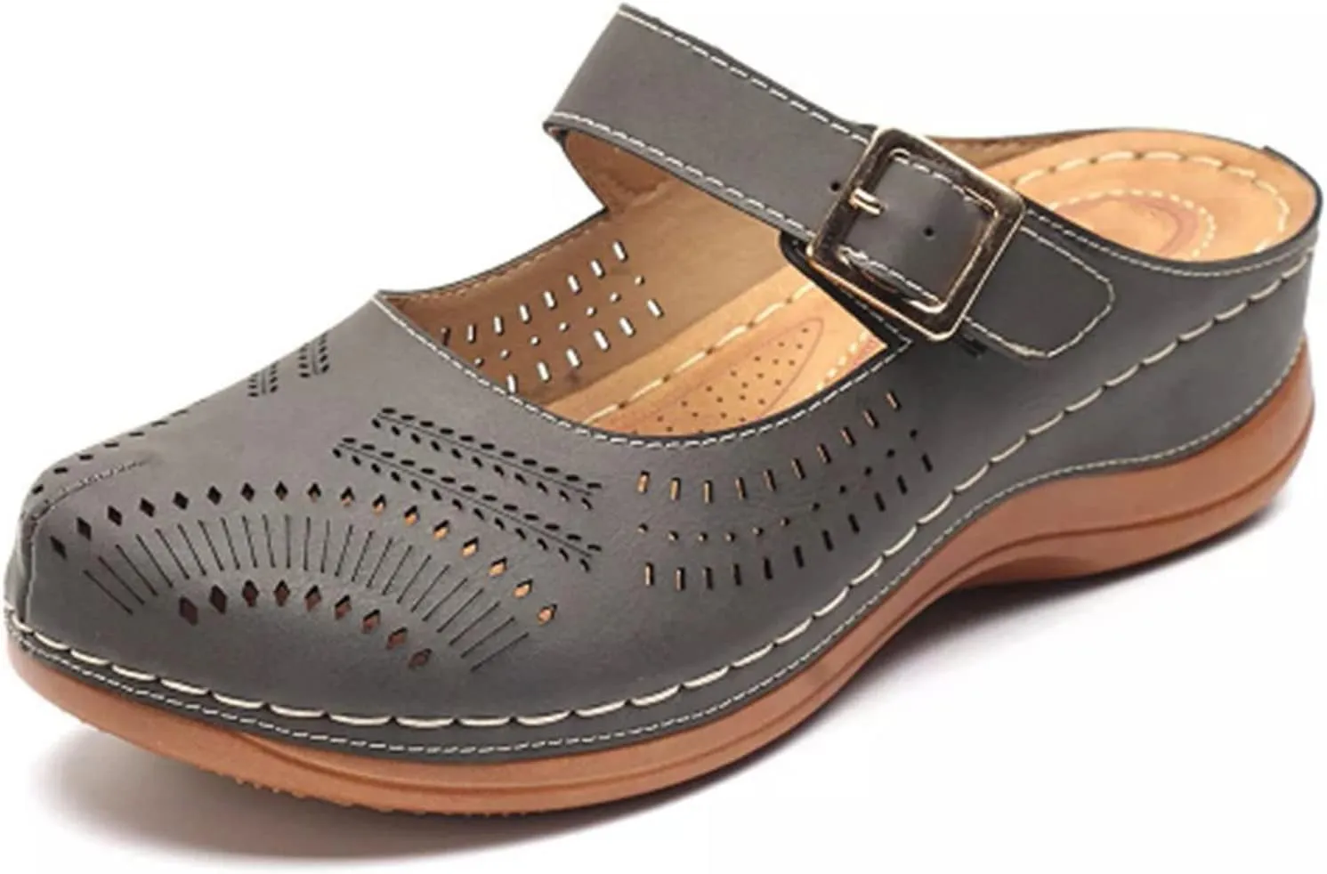 Extra Wide Diabetic Easy Slip On Shoes for Elderly Women Woman Beach Sandals Summer Dressy Platform Wedges for Women Evening Women's Brown Sandals Silver Sandals Women Flat Two Strap Sandals Women