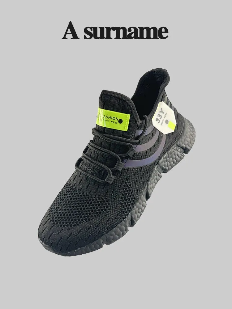 Fashion Shoes Popcorn Men's Feature-rich Export Trustworthy Couple's Summer Casual Export Men's Sneaker Shoes Shockproof Breathable Jogging Shoes