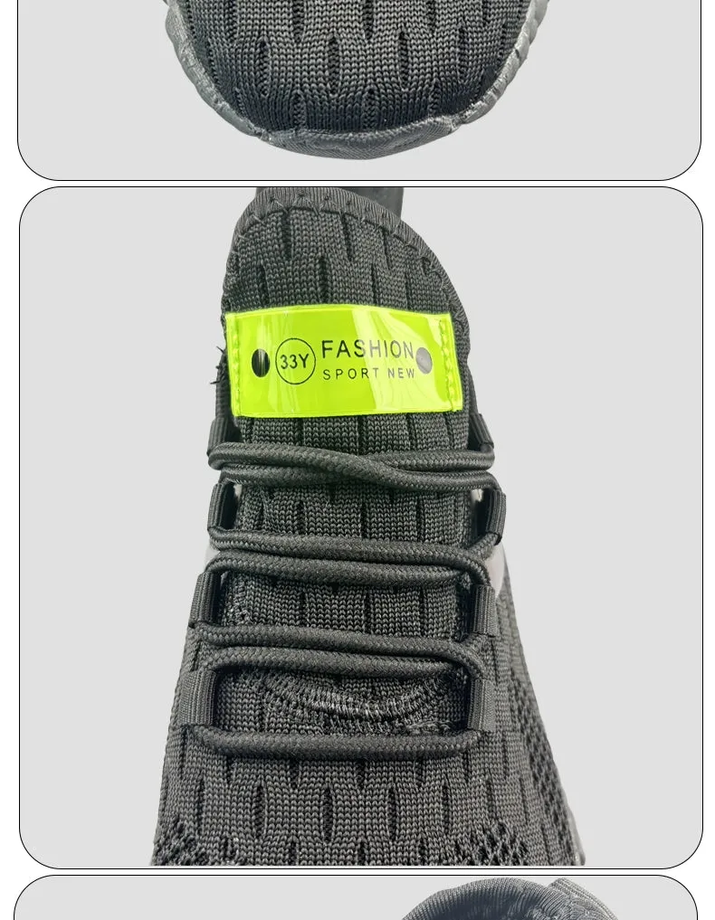 Fashion Shoes Popcorn Men's Feature-rich Export Trustworthy Couple's Summer Casual Export Men's Sneaker Shoes Shockproof Breathable Jogging Shoes