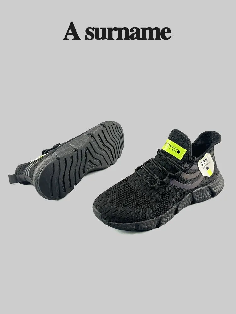 Fashion Shoes Popcorn Men's Feature-rich Export Trustworthy Couple's Summer Casual Export Men's Sneaker Shoes Shockproof Breathable Jogging Shoes