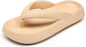 FAYUEKEY Flip Flops for Women Water Beach Pool Sandals Slide Shower Shoes