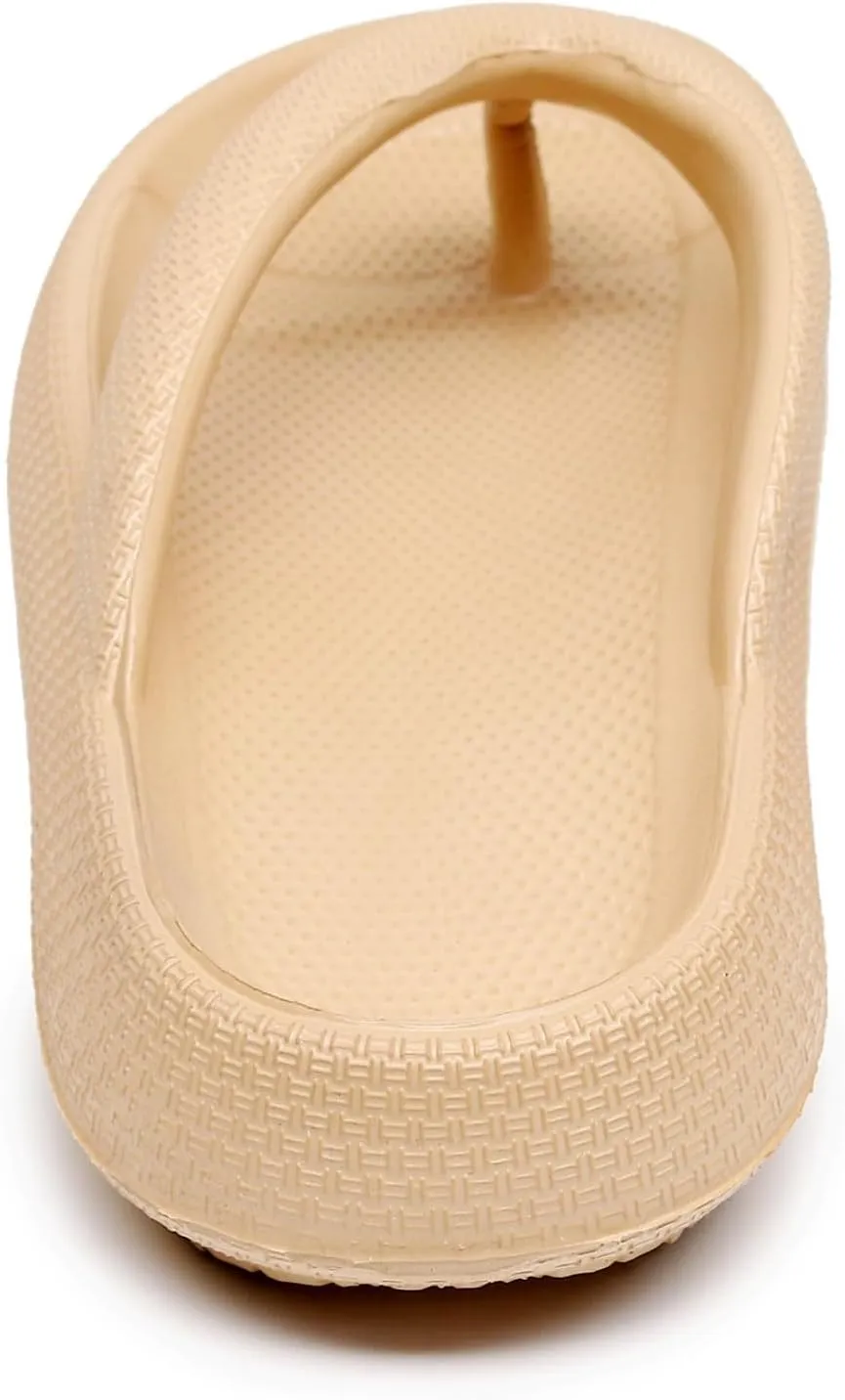 FAYUEKEY Flip Flops for Women Water Beach Pool Sandals Slide Shower Shoes