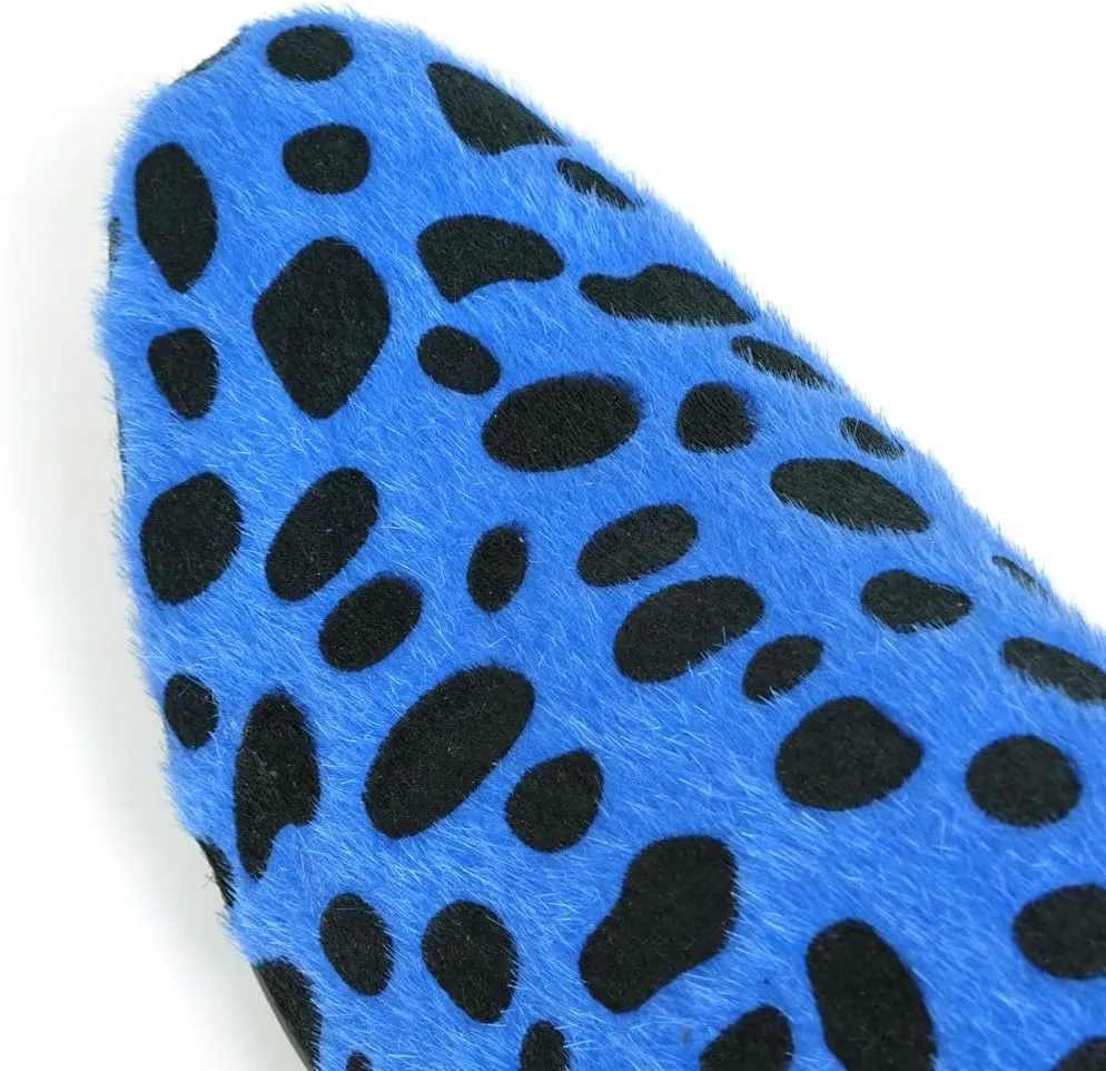 FI-7532 Leopard Print Pony Hair Slip on Loafer