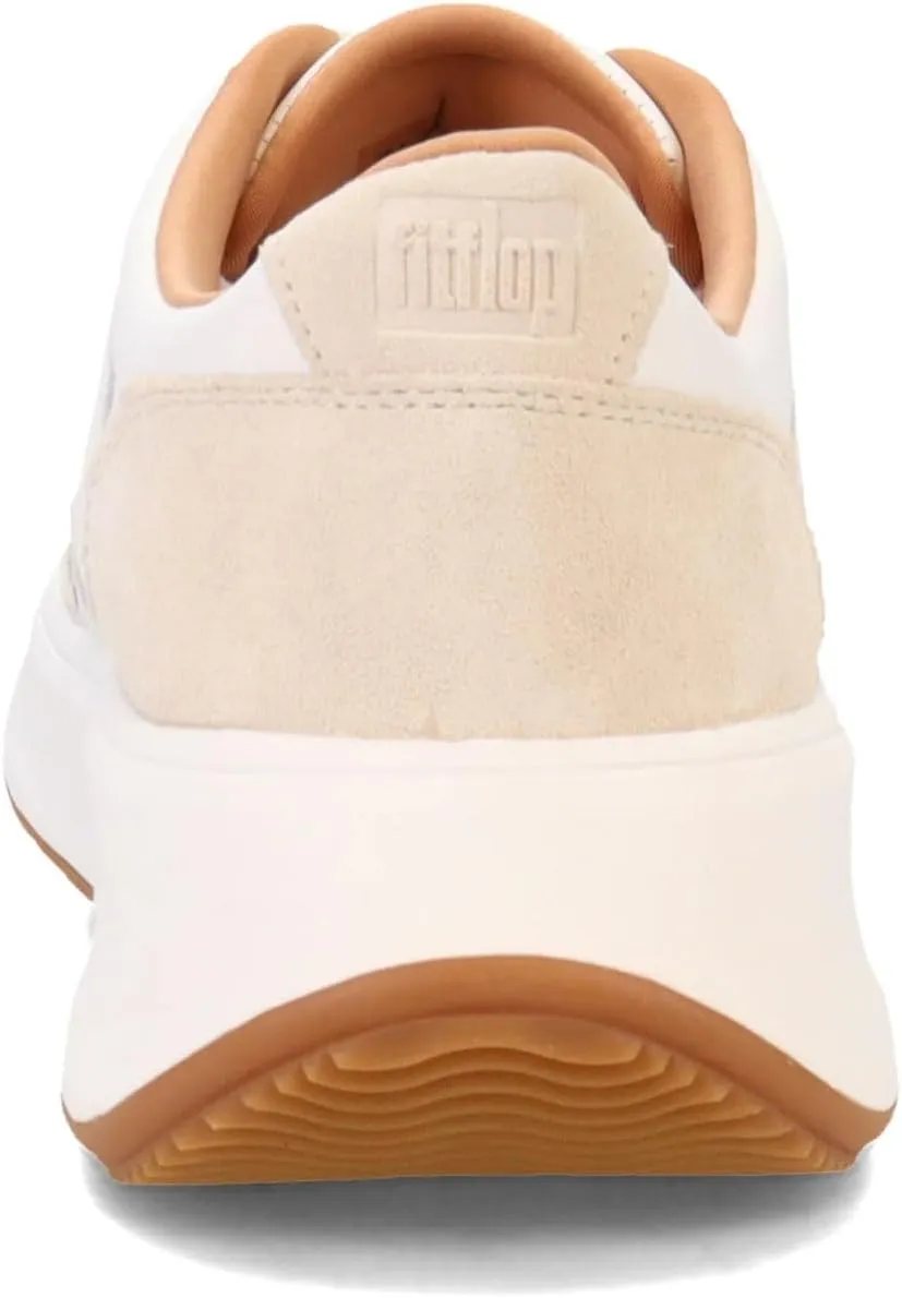 FitFlop Women's F-Mode Leather/Suede Flatform Sneakers