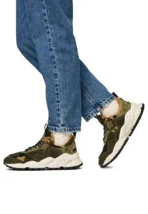Flower Mountain - KOTETSU UNI - Suede/Teddy Taupe-Military