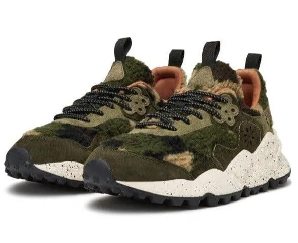 Flower Mountain - KOTETSU UNI - Suede/Teddy Taupe-Military