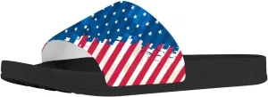 Forchrinse Colorful Tie Dye Butterfly Mens Womens Slide Sandals Lightweight Open Toe Slippers Comfort Slides for Indoor Outdoor