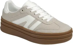 Forever Women Low Top Platform Lace-up Comfort Fashion Sneaker