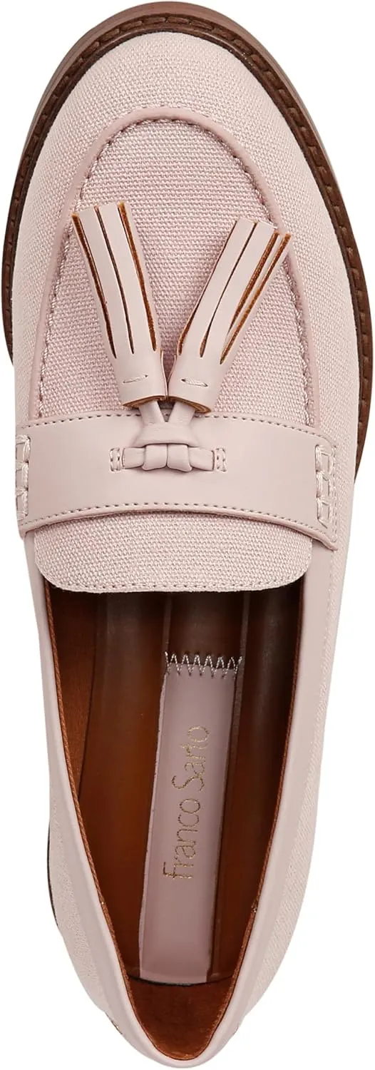 Franco Sarto womens Carolynn Low Slip on Tassel Loafers