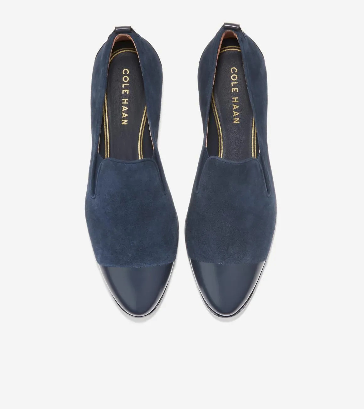 Fsahion Loafer Haan Popular pick Seamless delivery Grand Blazer Shoes Slip-On Cole Navy Ambition Suede