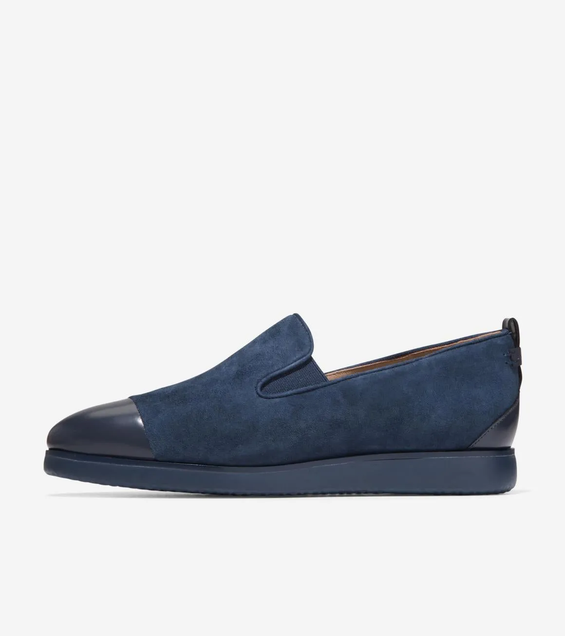 Fsahion Loafer Haan Popular pick Seamless delivery Grand Blazer Shoes Slip-On Cole Navy Ambition Suede